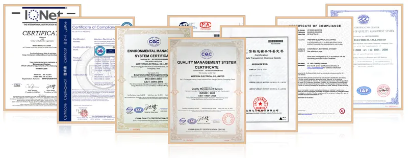 Certifications