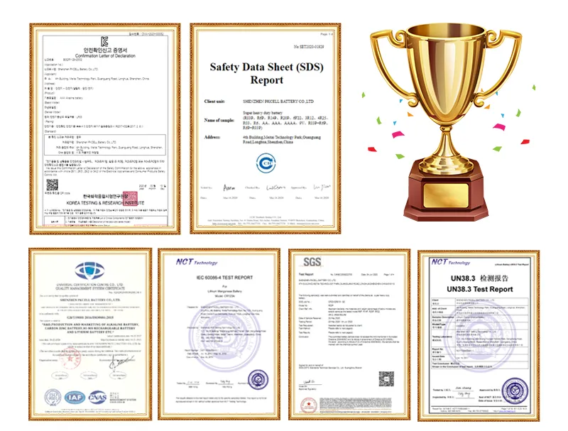 Certifications