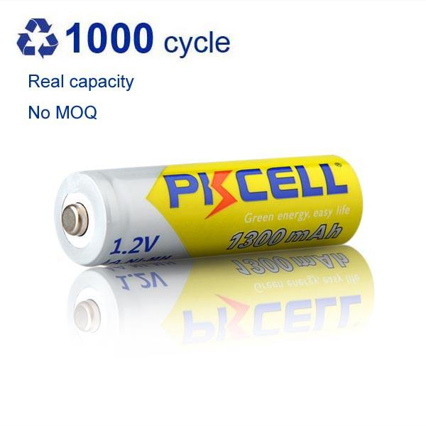 1.2V NiMH Battery AA 1300mAh Rechargeable Nickel Metal Hydride Batteries