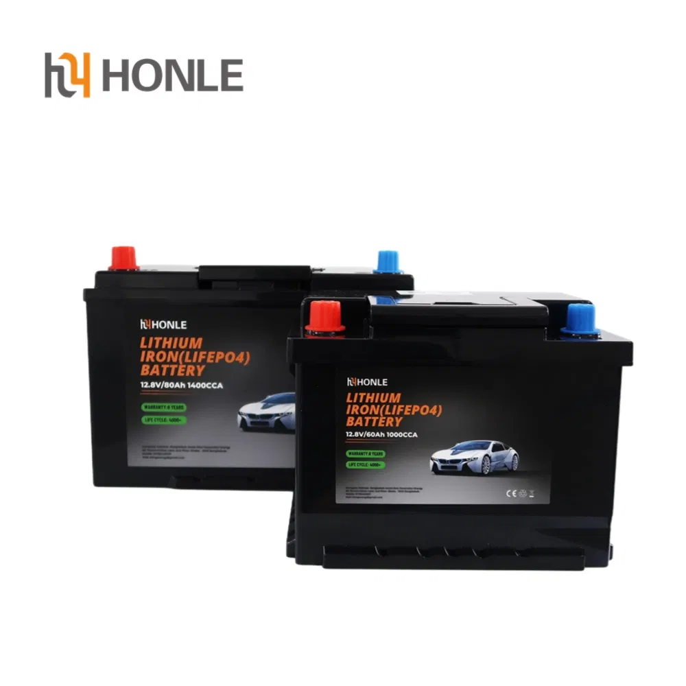 Honle 12.8V 80ah LiFePO4 Battery – Reliable Lithium Ion Solution for Emergency Power Backup and Energy Independence Auto Parts Car Battery