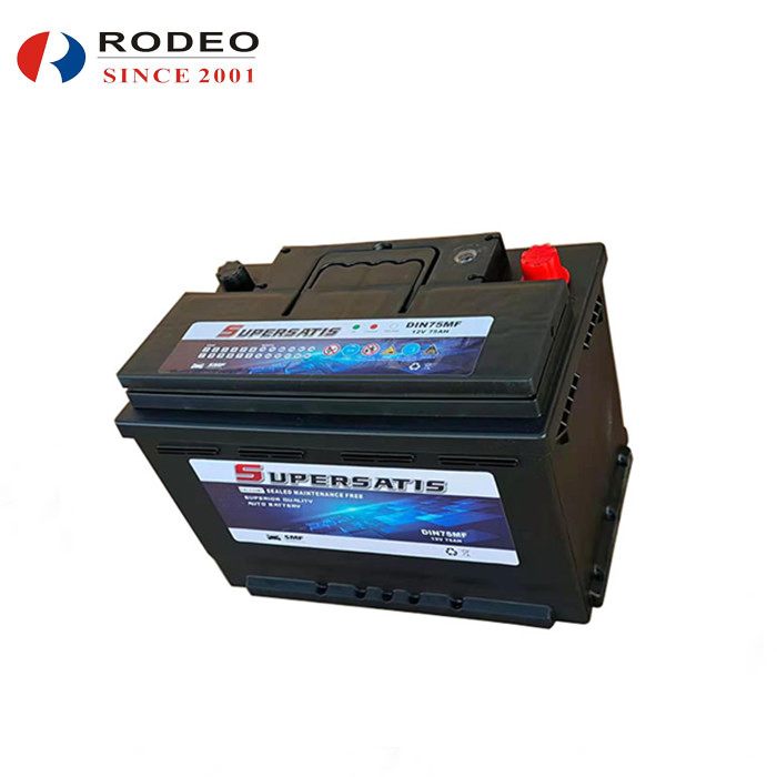 Mf/Maintenance-Free Automotive Car Battery 12V 75ah Sealed-Lead-Acid Car Battery