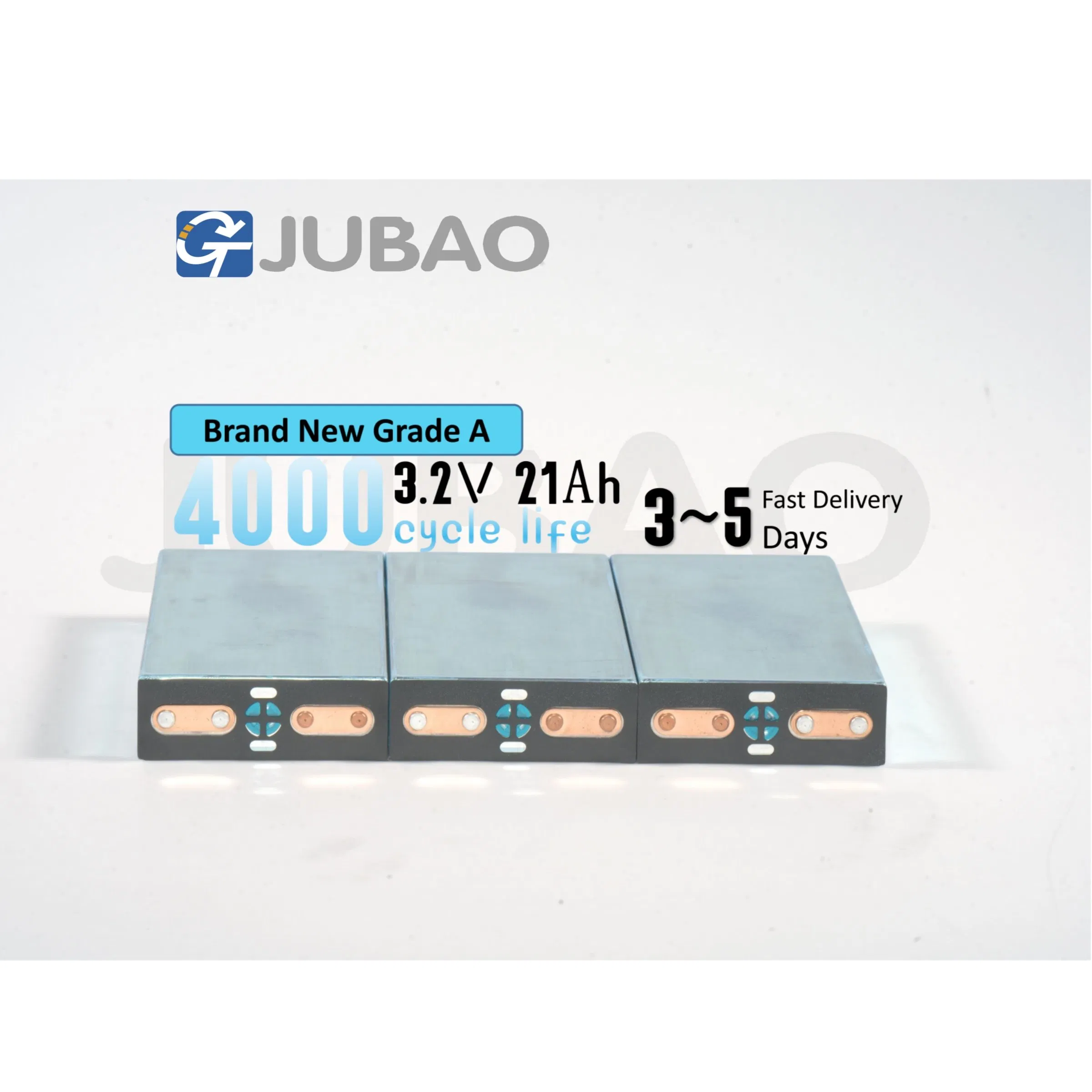 Grade a+ 3.2V 21ah LiFePO4 Cells High Capacity Rechargeable Batteries for Wheeler Solar