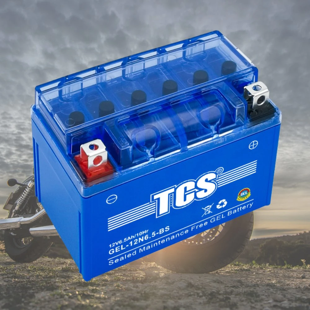 12V 6.5Ah 6mf5l Sealed Lead Acid Best Gel Motorcycle Battery