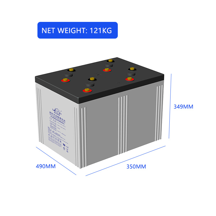 Leoch DJ2000 2V 2000ah Long Cycle Life Gel Battery for Renewable Energy Storage Data Center