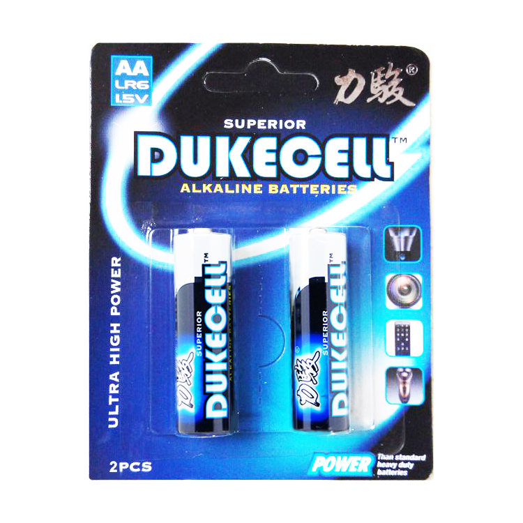 AA 1.5 V Lr6 IEC CE &nbsp;2B 4B Retailer Alkaline Battery for microphone remote controls