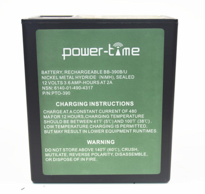 Bb-390b/U, Rechargeable Nickel Metal Hydride Battery