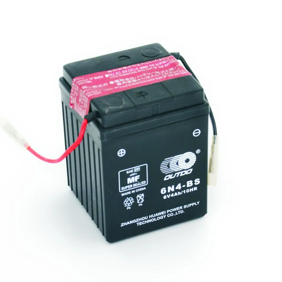 6V4ah Dry Charged Battery