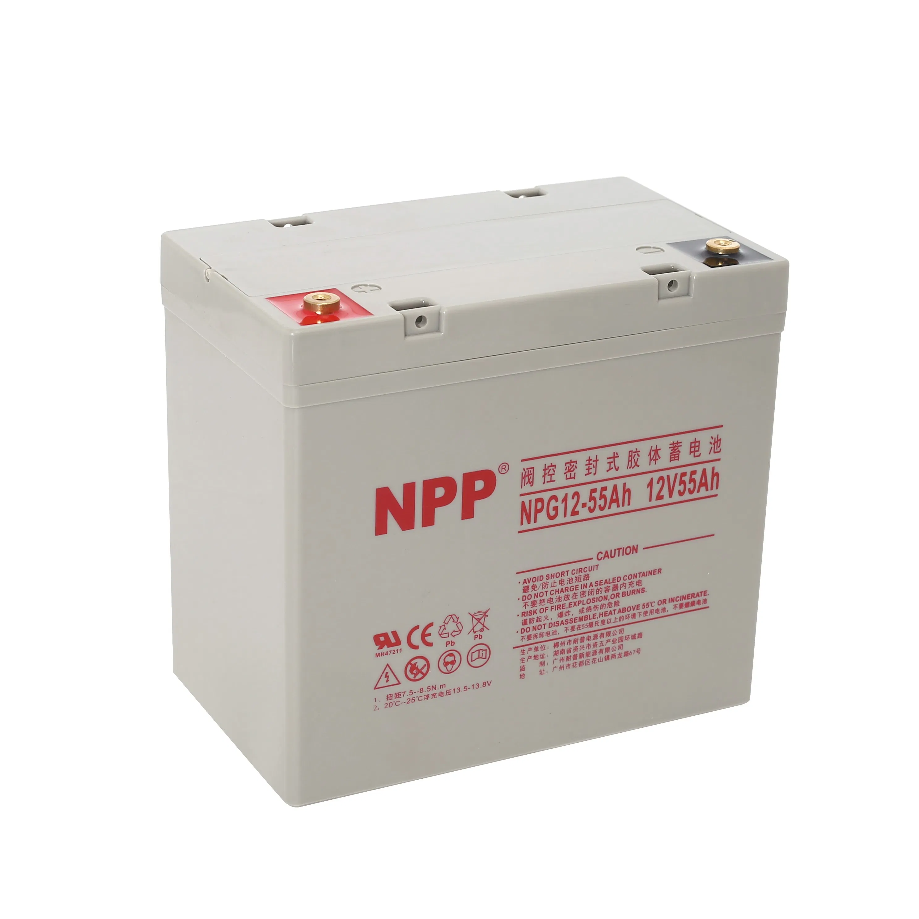Npp Npg12-50ah 12V 50ah Gel Battery for Emergency Power Backup