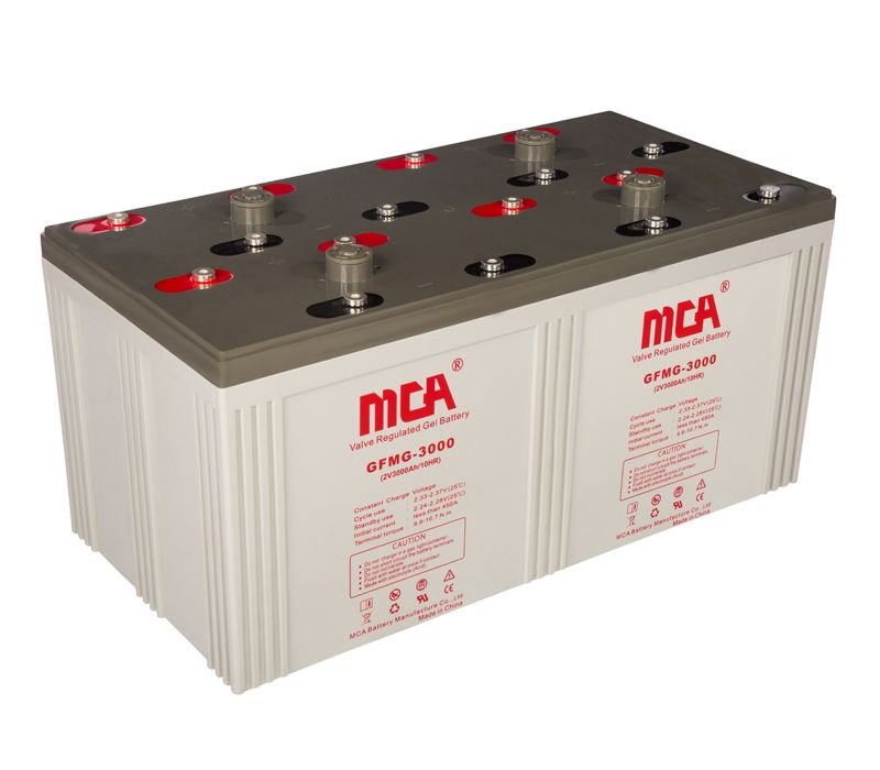 High Temperature Long Life Battery 2V 3000ah for Solar/Telecom System