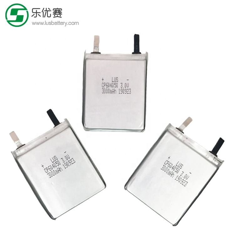 Cp604050 Limno2 Ultra Thin Non-Rechargeable Soft Battery 3V 3000mAh Battery
