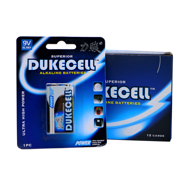 Premium Long Lasting 9V Alkaline Battery for All Devices