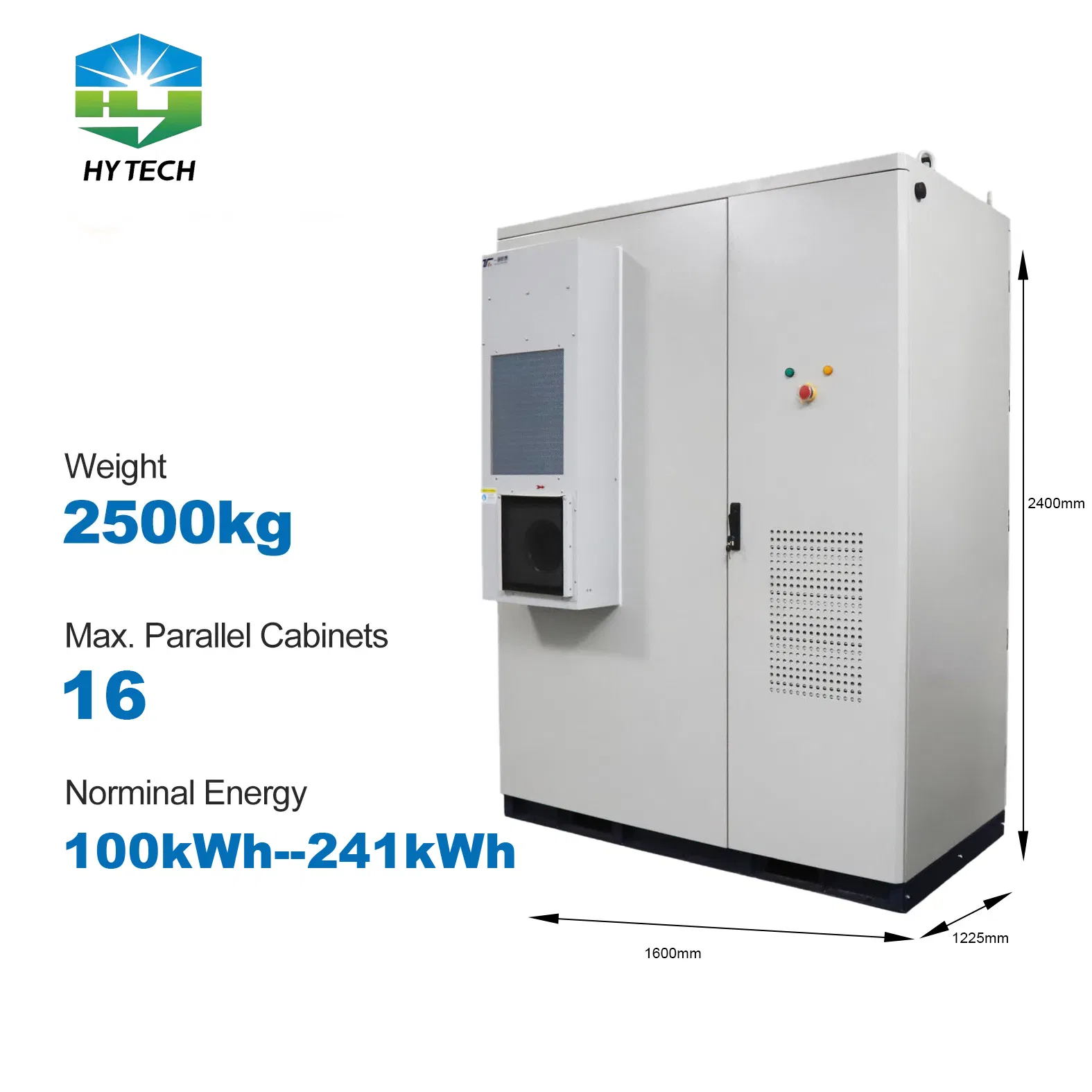 off-Grid/ on-Grid/ Hybrid 6000 Cycle Times Hy Tech Rechargeable Lithium Batteries