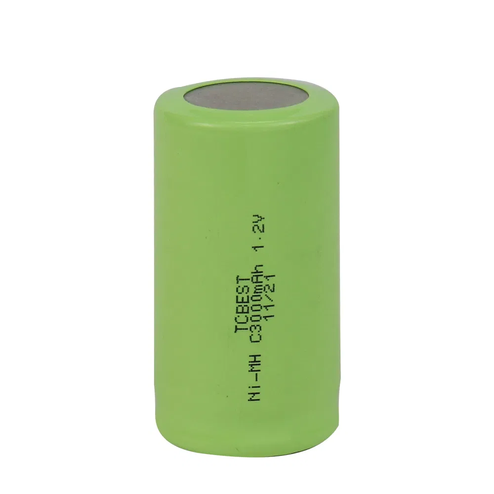 1.2V Rechargeable Batteries Nickel Metal Hydride Battery Sub C NiMH Battery Rechargeable NiMH C 3000mAh 1.2V Low Self-Discharge Battery Cell Full Capacity