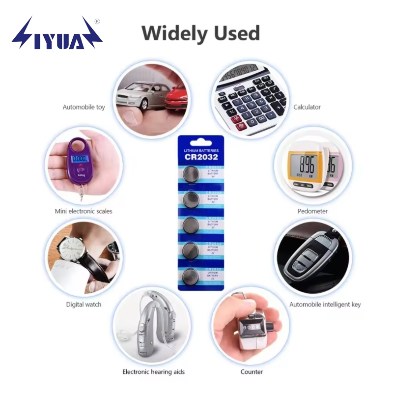 Factory Wholesale 3V Cr2450ht High / Wide Temperature Lithium Manganese Button Battery
