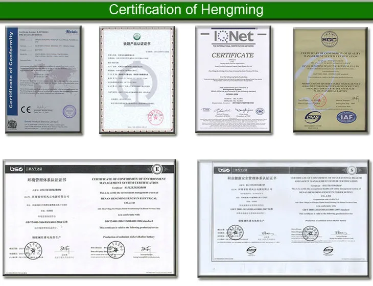 Certification