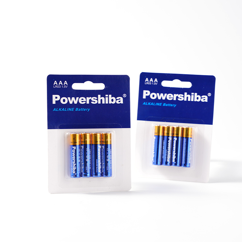 Non-Rechargeable Dry Cell Battery 1.5V AAA Am4 Lr03 No. 7 Alkaline Battery for Electric Cars, Toys, Camera