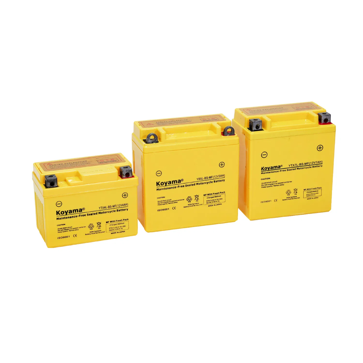Premium 12V 9ah SMF Motorcycle Battery for Motorbikes