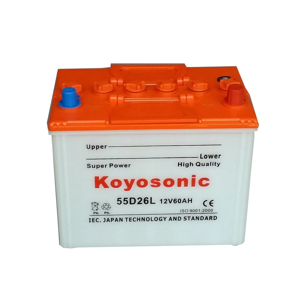 Dry Charged Rechargeable 12V 50ah Car Storage Dry Cell Car Battery