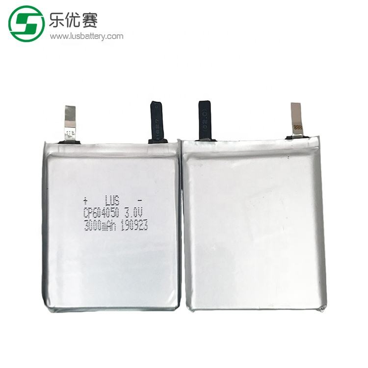 Cp604050 Limno2 Ultra Thin Non-Rechargeable Soft Battery 3V 3000mAh Battery
