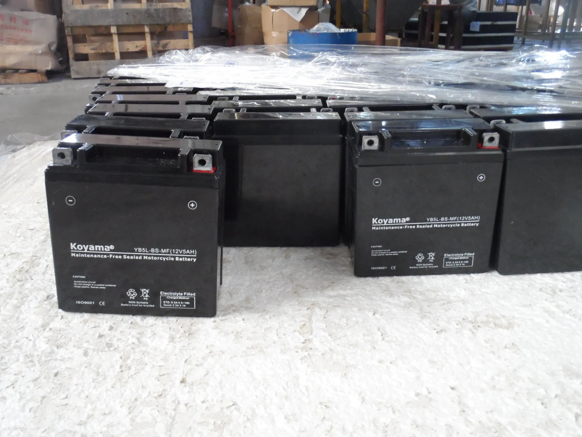 12n5-BS Yb5l-BS 12V 5ah Maintenance Free Mf Motorcycle Battery