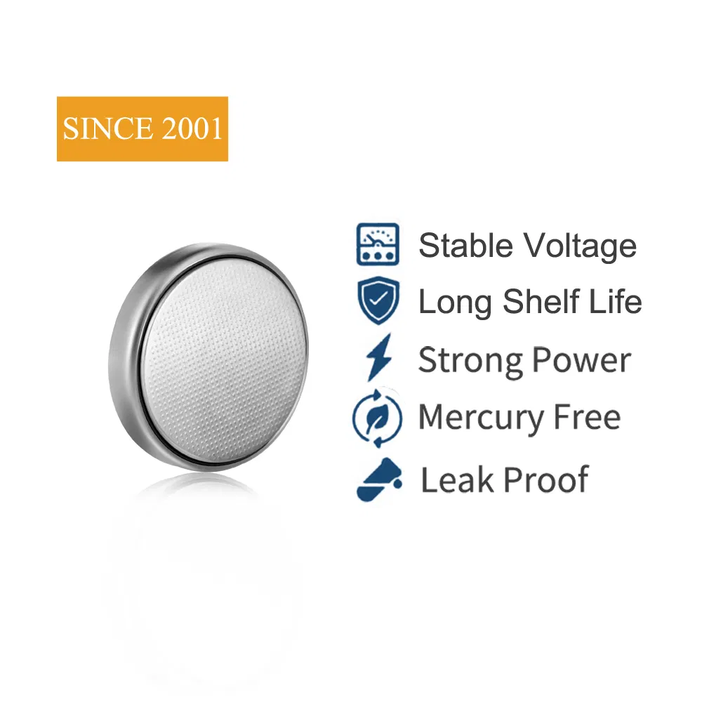 Wholesale Cr2032 Cr2025 Cr2016 Non Rechargeable Primary Batteries 3V Button Cell Lithium Battery for Electrical Toys Car Keys