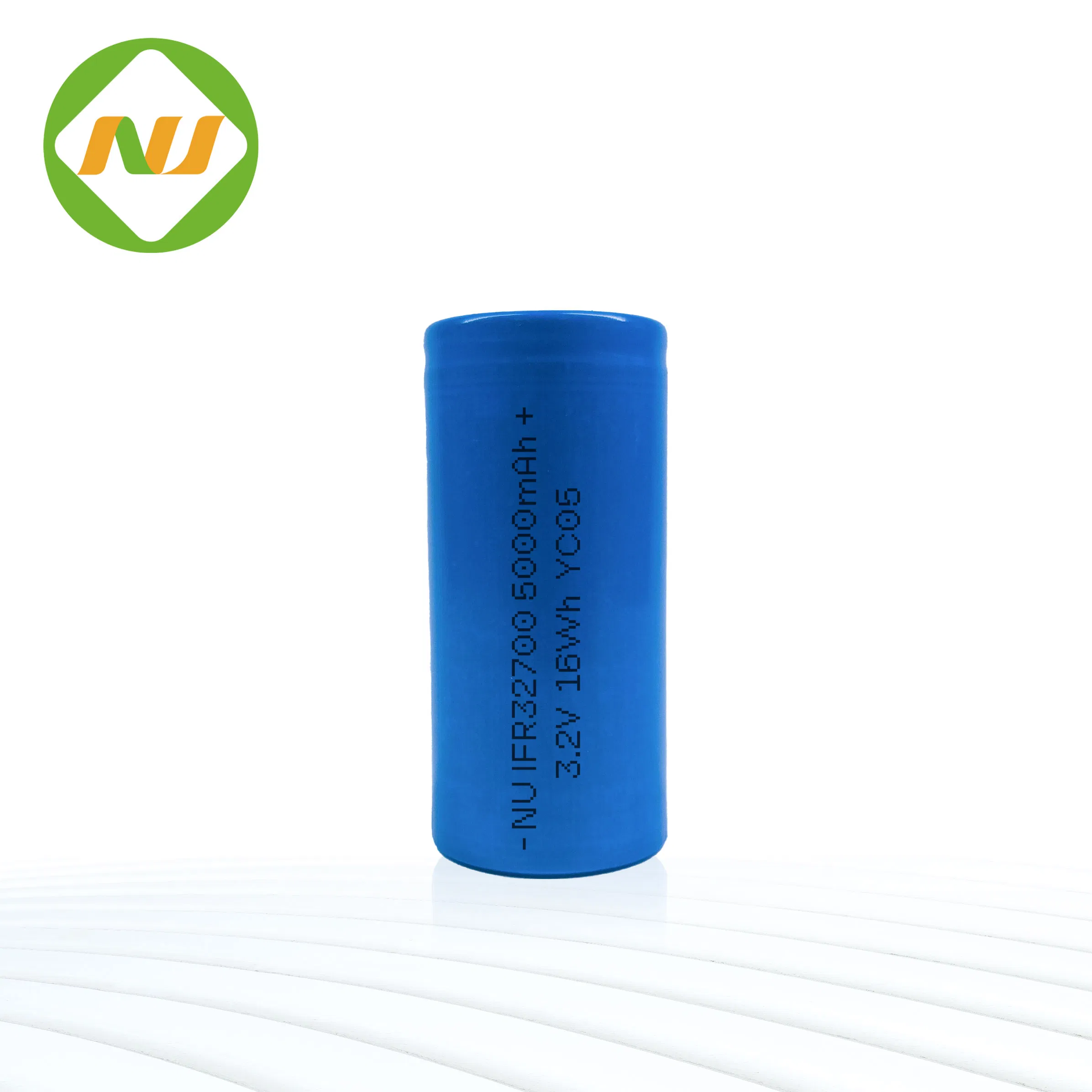Long Cycle Life LiFePO4 3.2V 5000mAh 32700 Rechargeable Cylindrical Battery Cell