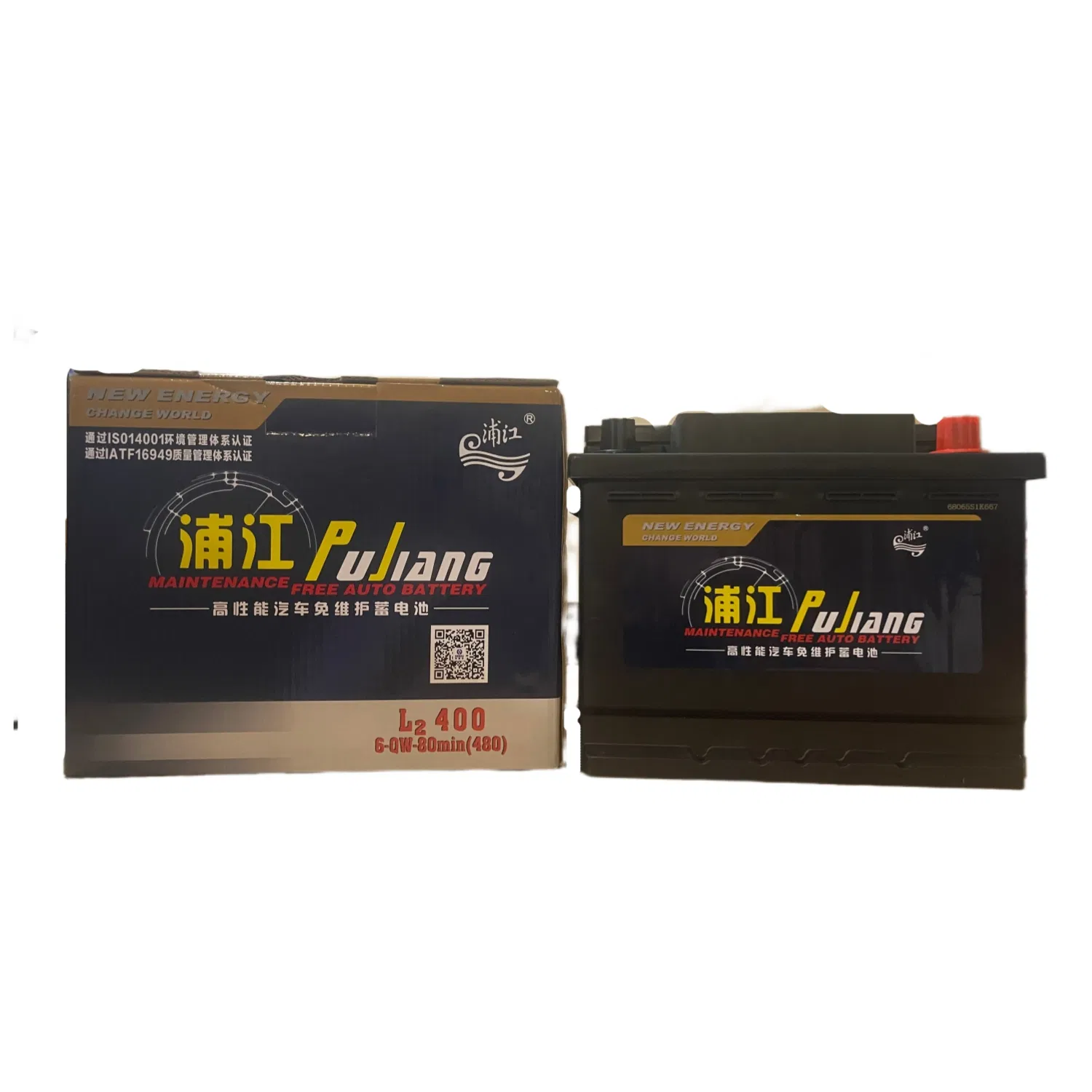 Pujiang L2-400L 12V60ah Advanced Technology Lead Acid Maintenance Free Mf Car Battery Auto Battery