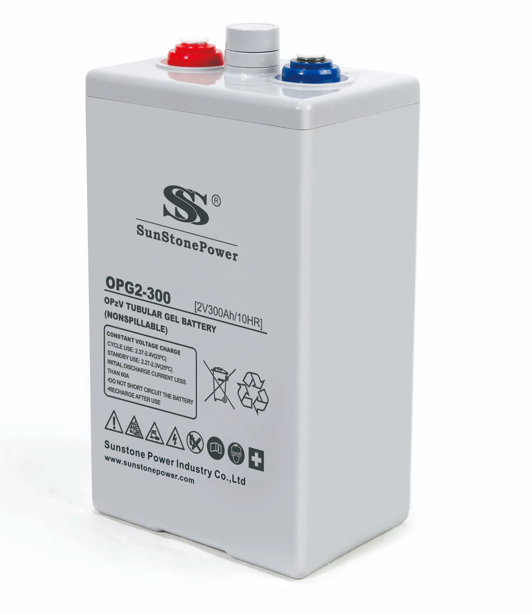 Opzv Battery 2V 250ah Tubular Gel Deep Cycle Lead Acid Solar Battery