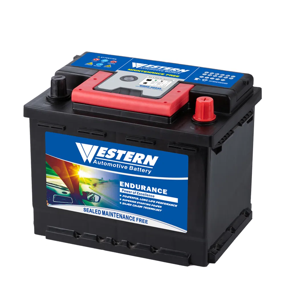DIN60 Mf Maintenance-Free Automotive Car Battery SLA for Automobile Auto Truck Power Best Wholesale Price 12V/60ah