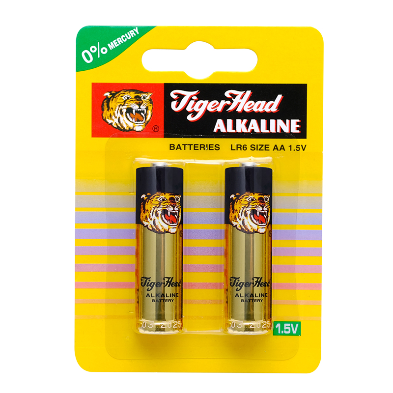 Tiger Head 9V AA Dry 1.5V Cell Lr6 AAA Alkaline Battery for Game Controllers/Toys