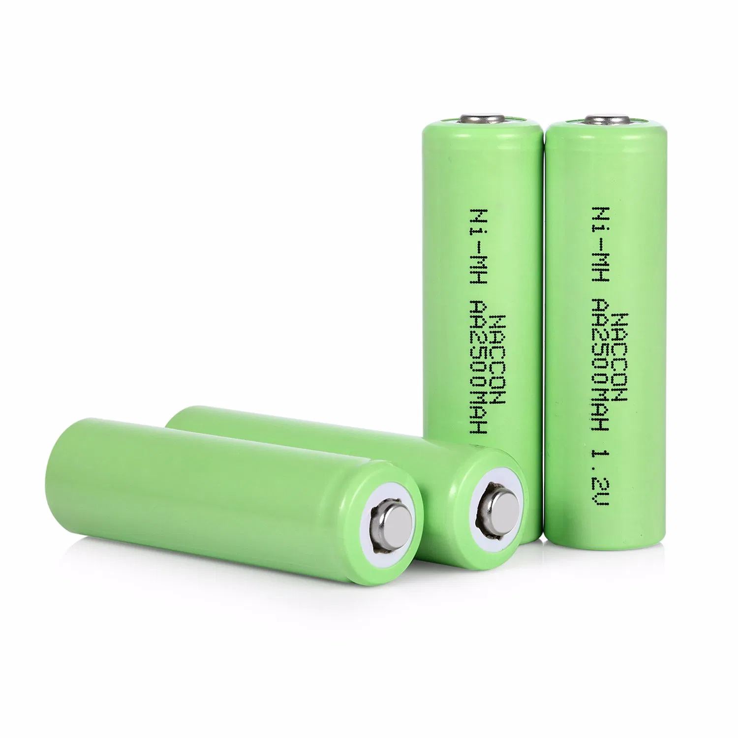 Naccon Nickel Metal Hydride Battery Ni-MH High Quality AA Rechargeable Battery 1.2V NiMH 2500mAh Battery Factory Battery High-Proformance Batetry