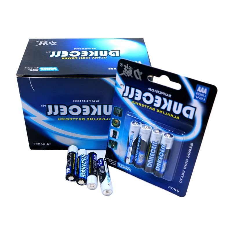 Leakage-Proof &nbsp;1.5V 140min AAA Am4 Lr03 Super Alkaline Battery Dry Cell Battery Heavy Duty High Power Long Lasting AAA Dry Batteries Lr03 Am4 Alkaline Batteries
