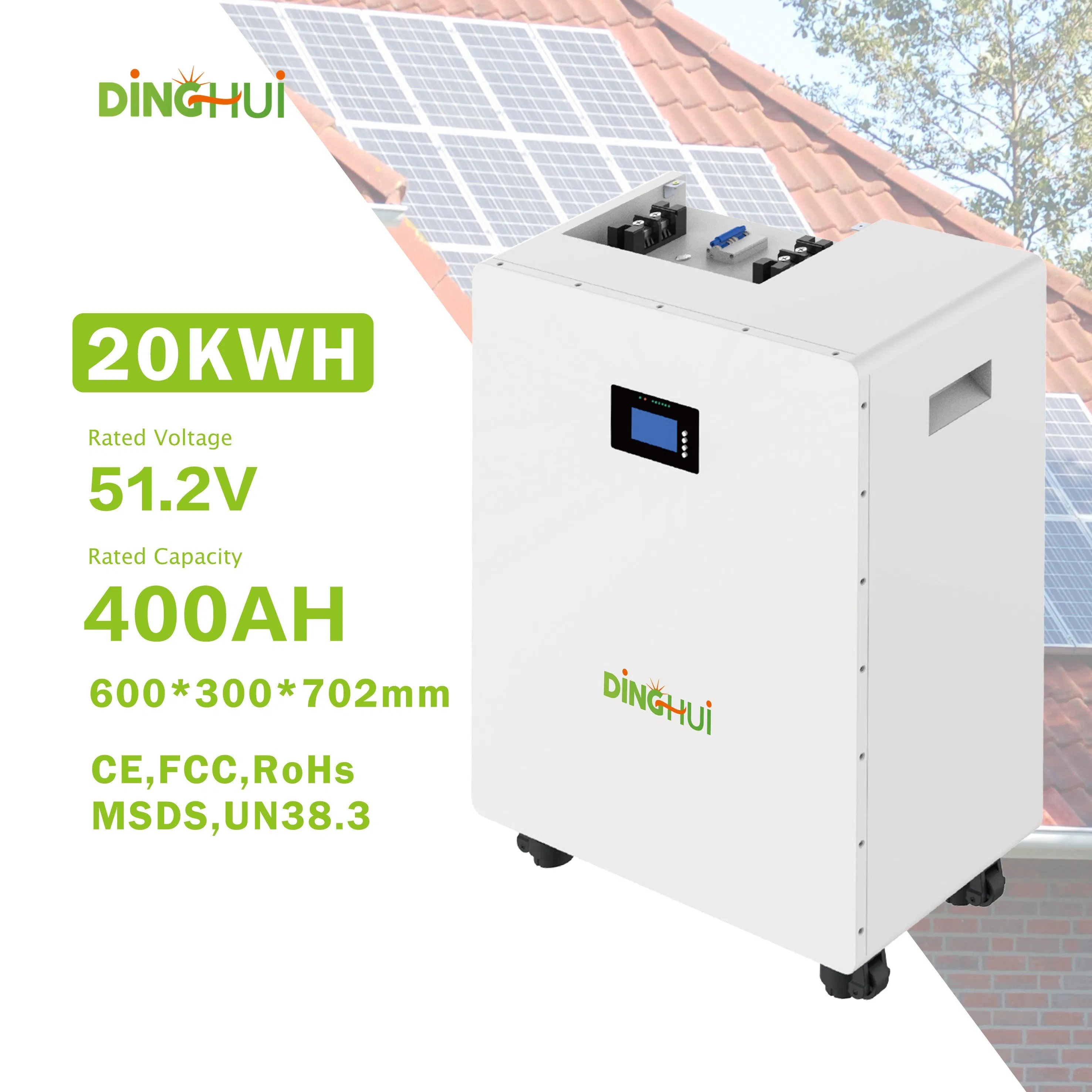 Dinghui 20kw High-Power Emergency Backup Energy Storage Battery