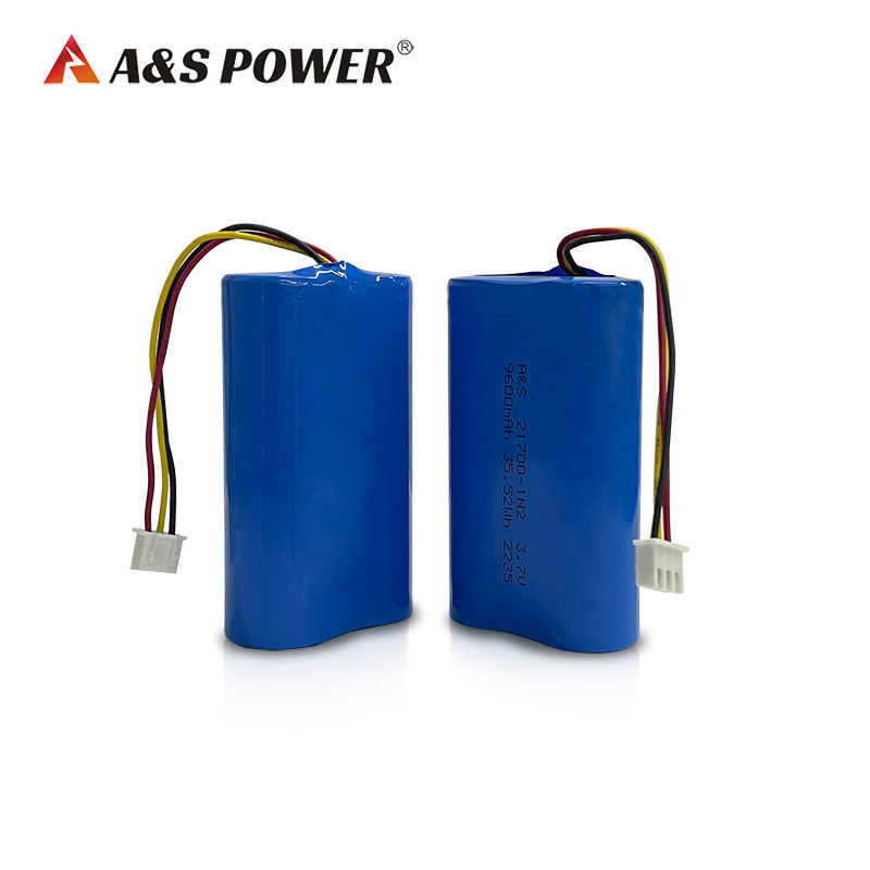 Wholesale Li Ion 21700 Assemble 3.7V 9600mAh Lithium Ion Battery 1s2p Rechargeable Lithium Battery Pack with Un38.3 Certificate for Power Tools/LED Light