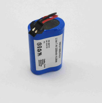 Rechargeable Battery 18650 2s1p 3.7V 7.4V 11.1V 14.8V 2200/4400/8800mAh Lithium Ion Battery Pack for Bluetooth Speakers/Solar Lighting/RC Toys/Portable Power