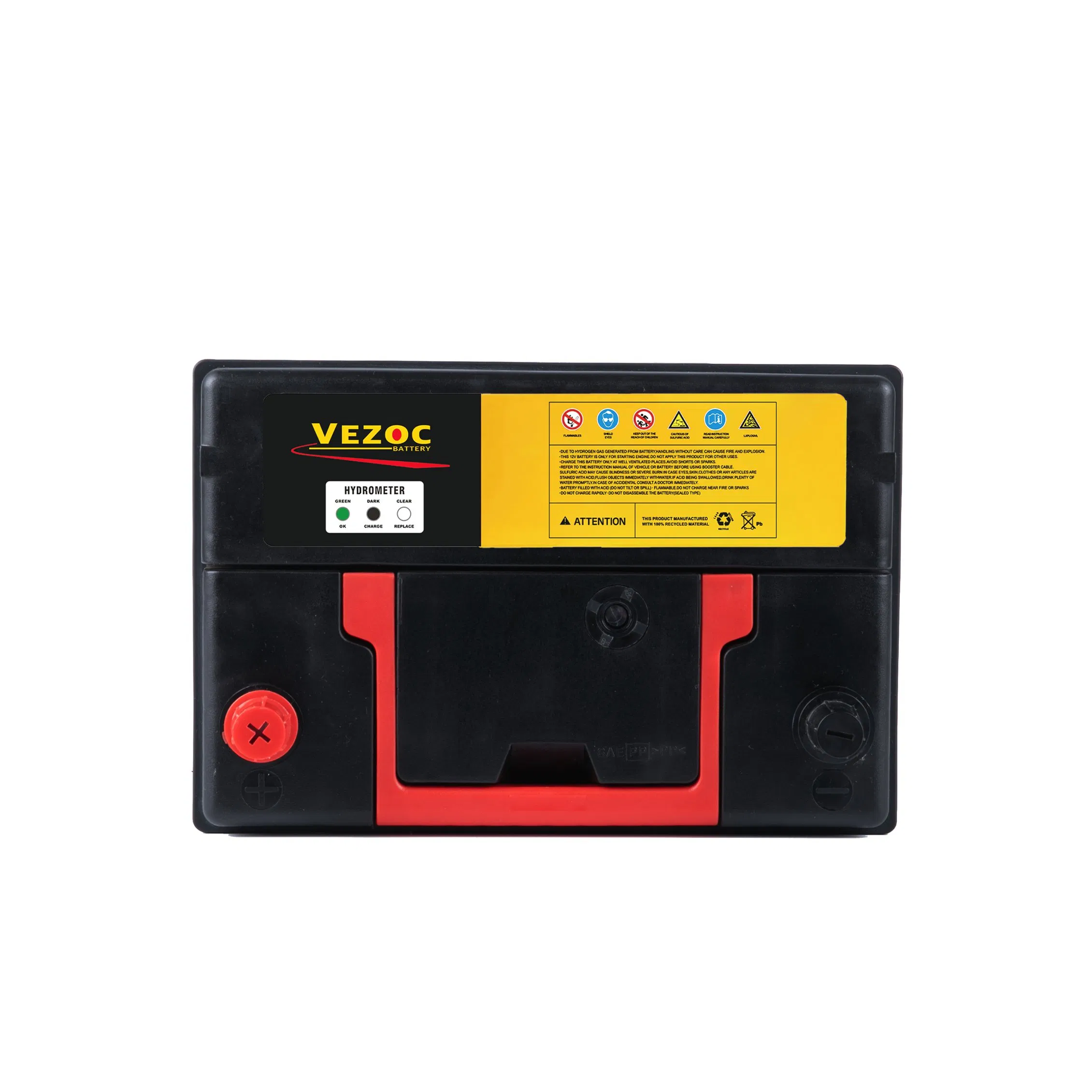 JIS60-55D26 Lead-Acid Storage Battery Mf Battery Car Starter Battery 12V60ah