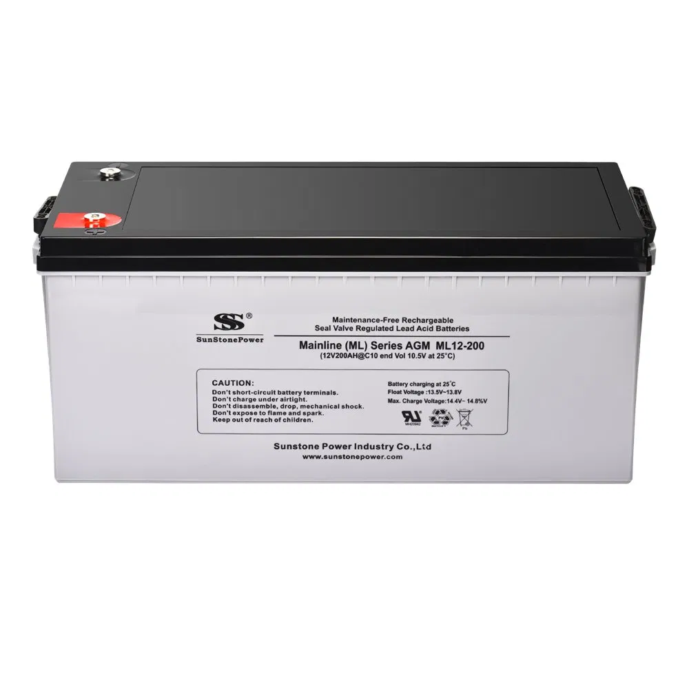 Rechargeable AGM VRLA 12V 190ah 200ah 220ah UPS Lead Acid Power Battery