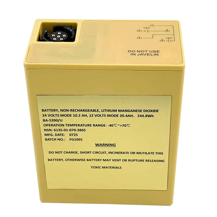 BA-5390/U Battery View 2