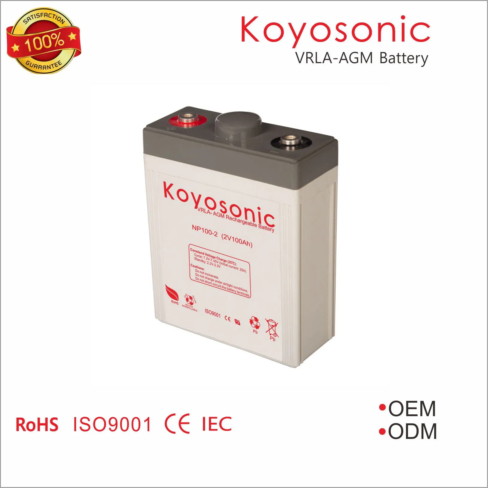 2V 800ah Solar Battery Gel Deep Cycle Battery with 3000 Cycles