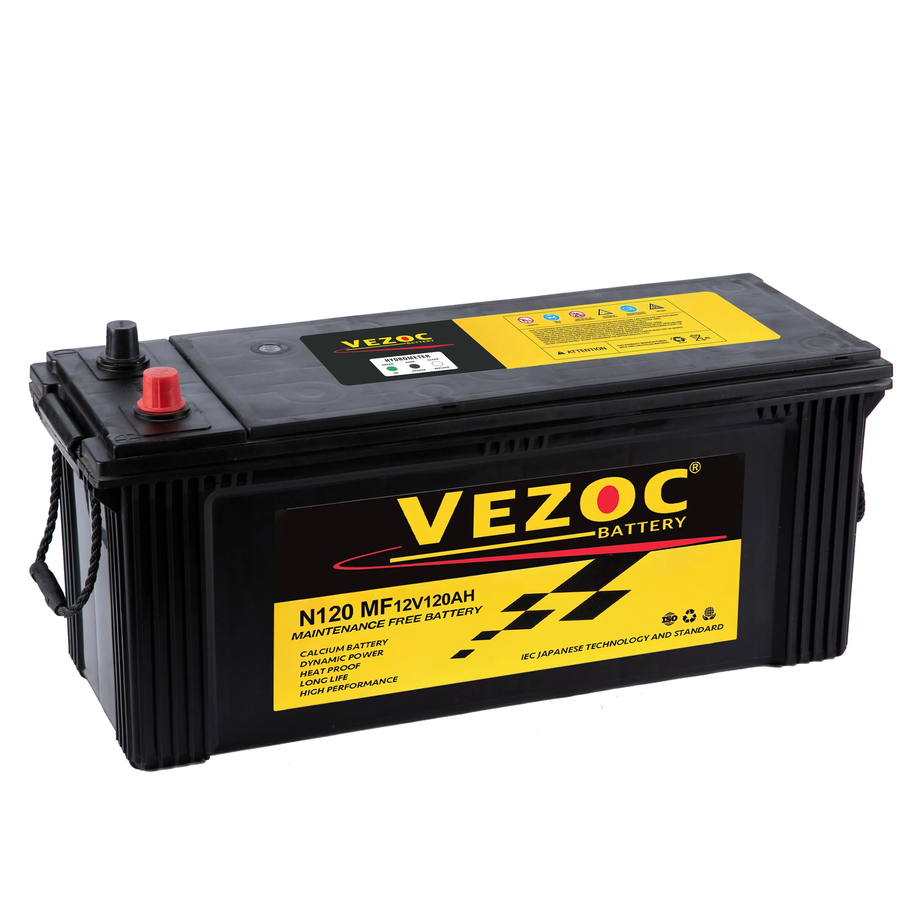 DIN75mf 12V75ah Maintenance Free Battery Lead Acid Battery Auto/ Truck /Automobile/ Automotive/Storage/Battery/VRLA Korean Car Battery