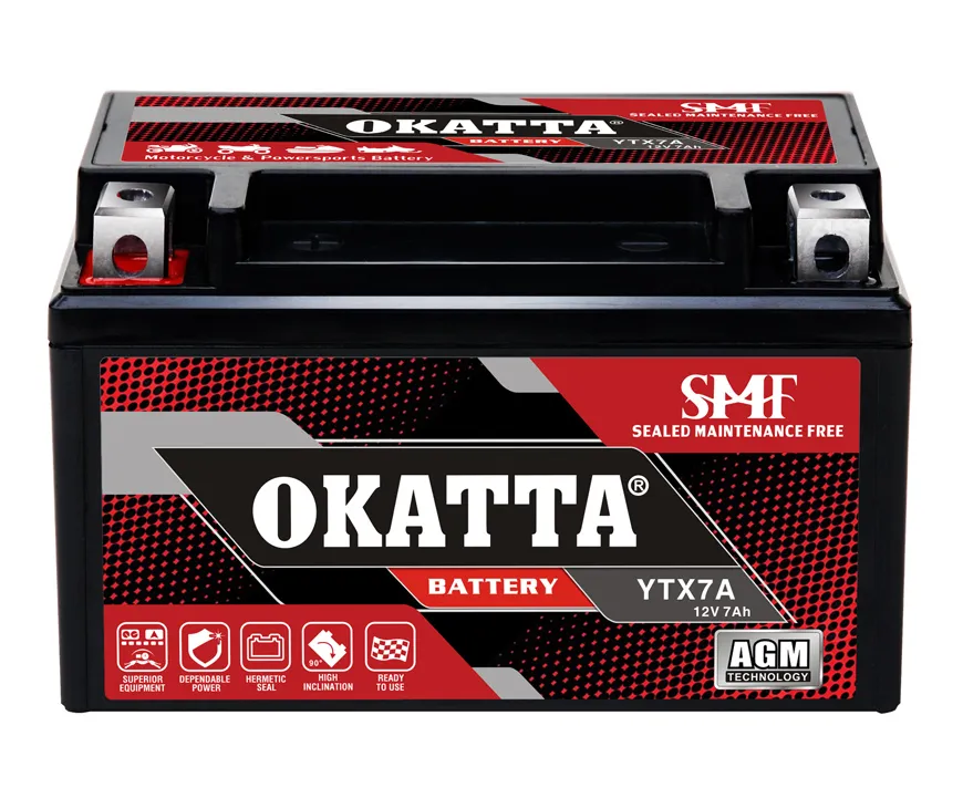 YTX7A Motorcycle Battery
