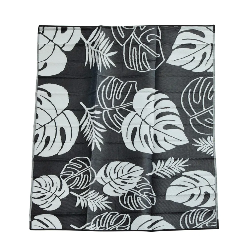 High Quality Customized 100% Recycled Polypropylene Plastic Tubing Machine Woven Indoor Outdoor RV Camping Ground Mat