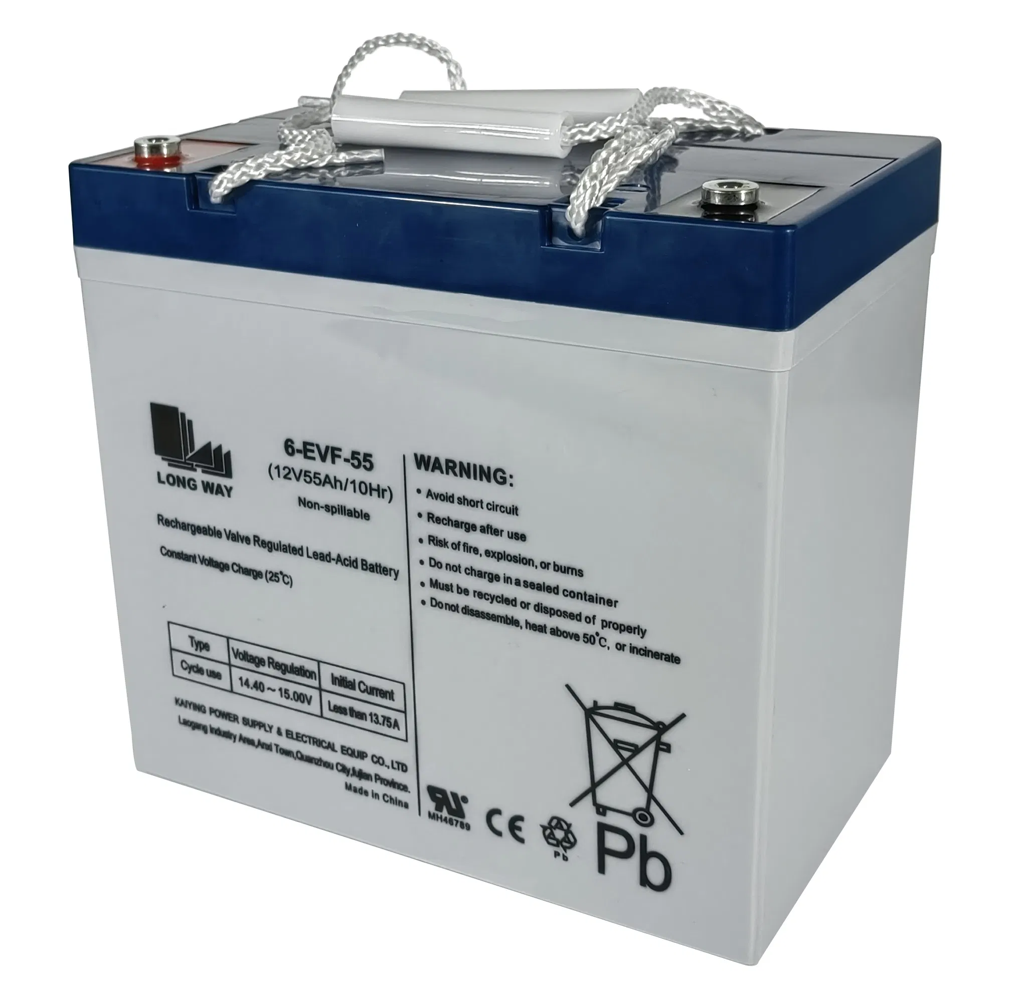 12V55ah Deep Cycle Battery for Motives Wheelchair Scooter