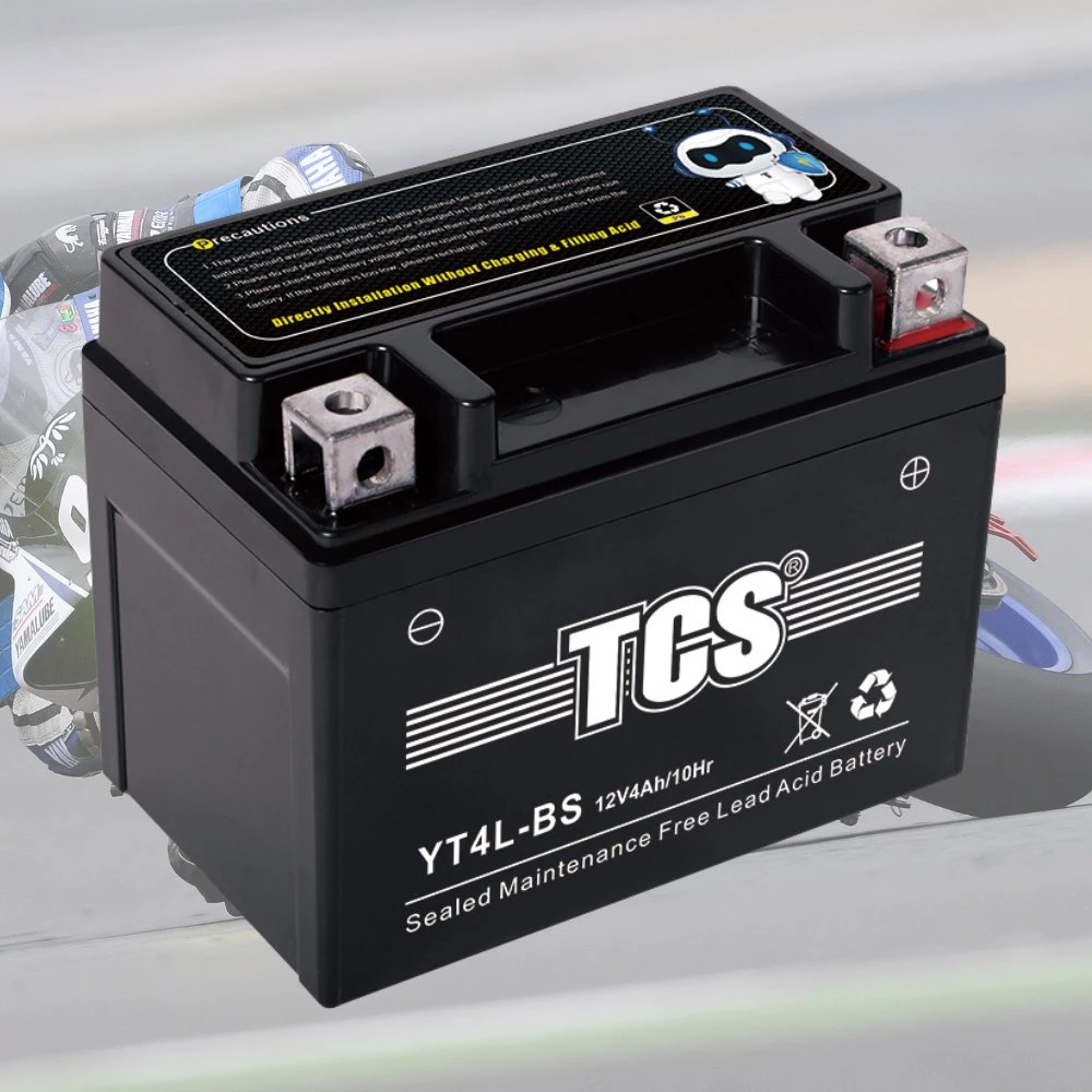 12V 4Ah Vrla Sla Sealed Lead Acid Battery 12V 4Ah Motorcycle Battery