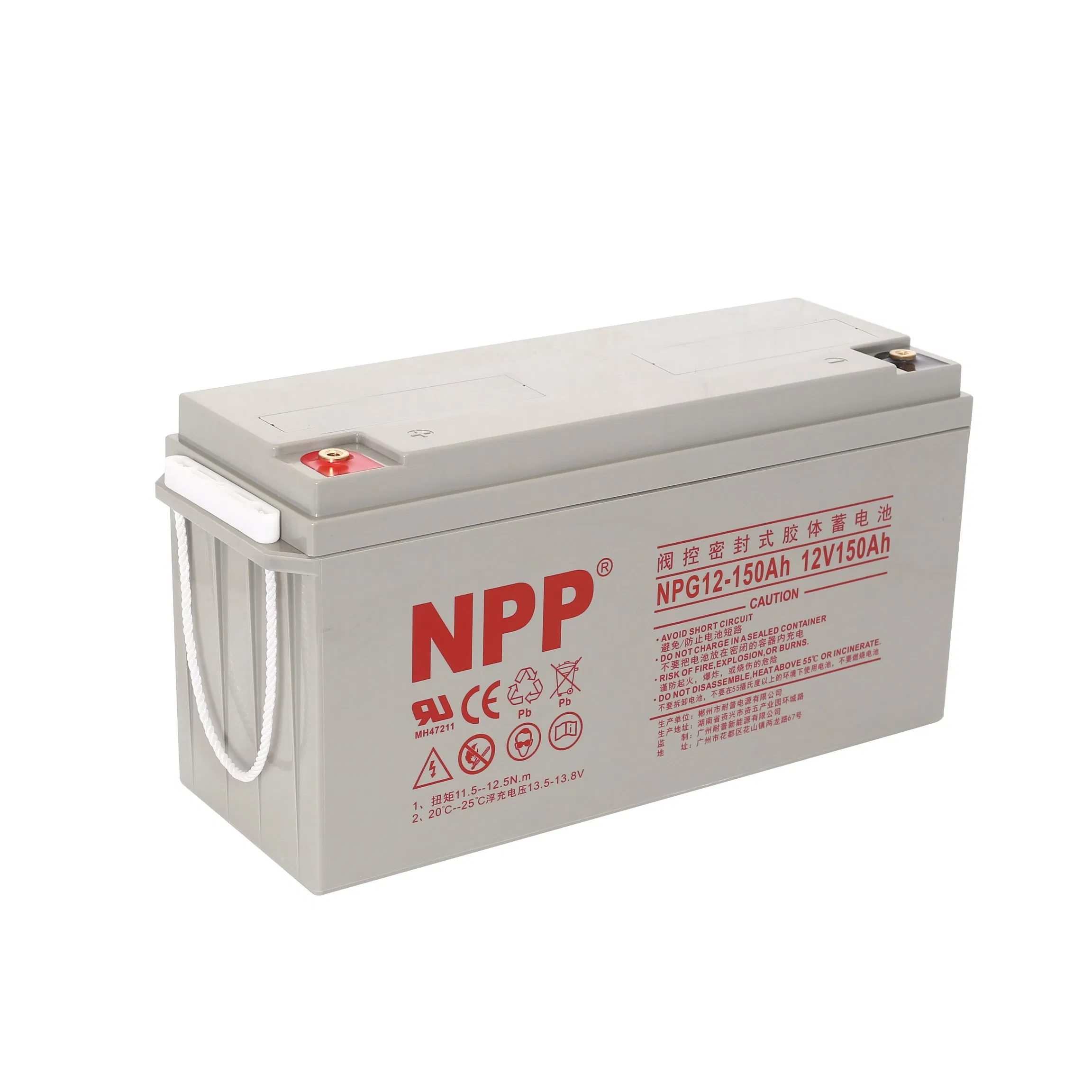Compact Npp 12V 150ah Gel Battery Npg12-150ah for Portable Power Solutions
