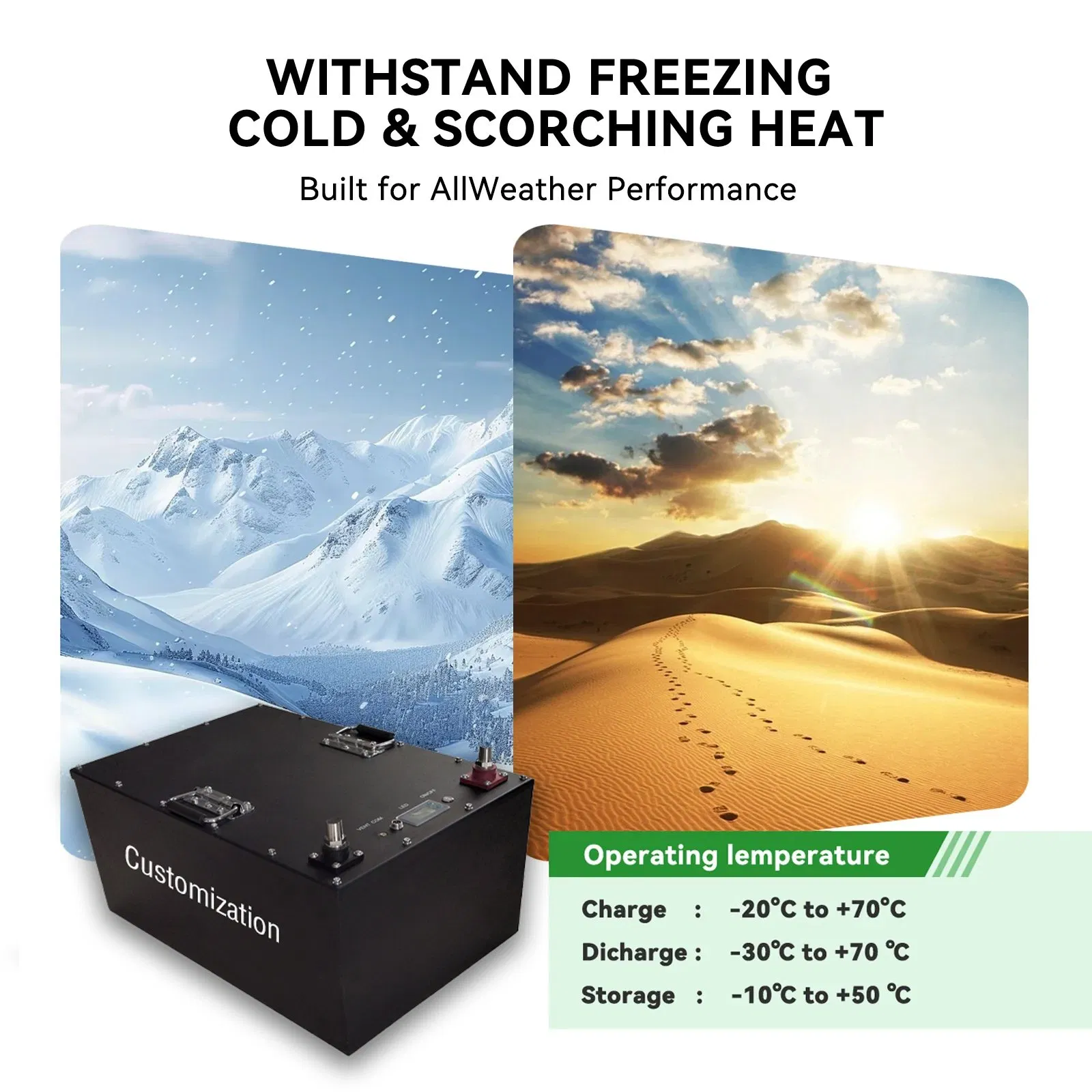 Large Truck Starter Sodium-Ion Batteries 24V 40ah -40º C Ultra Low Temperature Yachts Starting Sodium Batter Pack