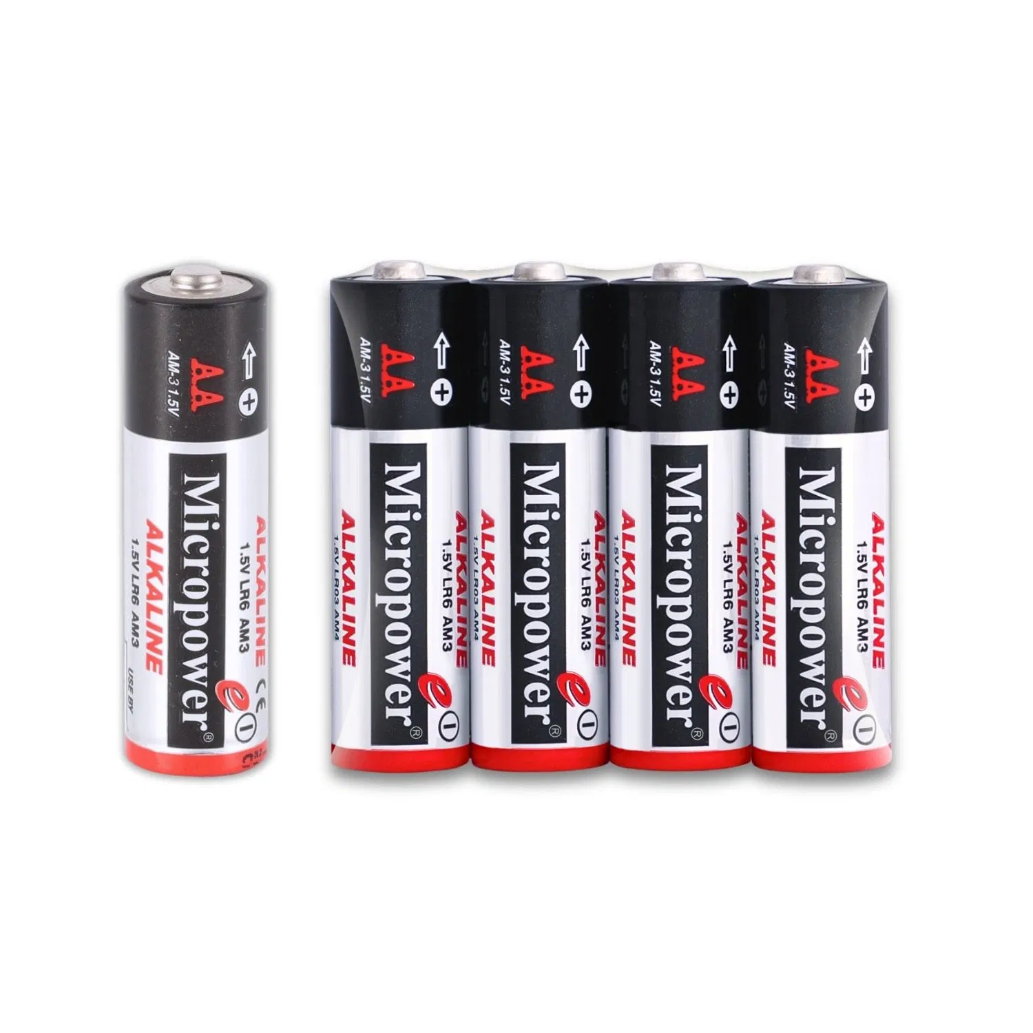 Non-Rechargeable AA Alkaline Dry Battery Cell