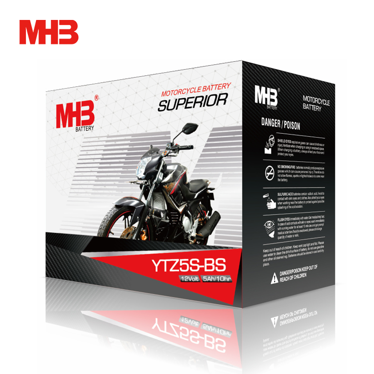 Mhb Yb16cl-B Lead Acid 12V 16ah Motorcycle Dry Charged Battery