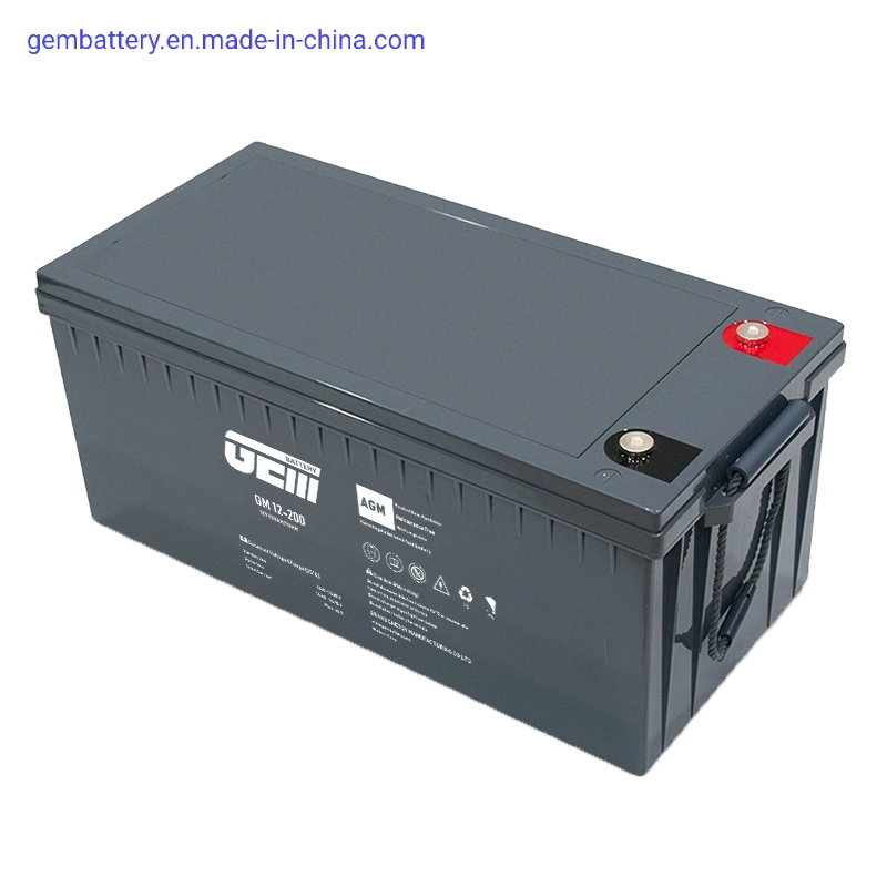 12V 200ah UPS Battery Solar Battery Lead Acid Battery Manufacturer