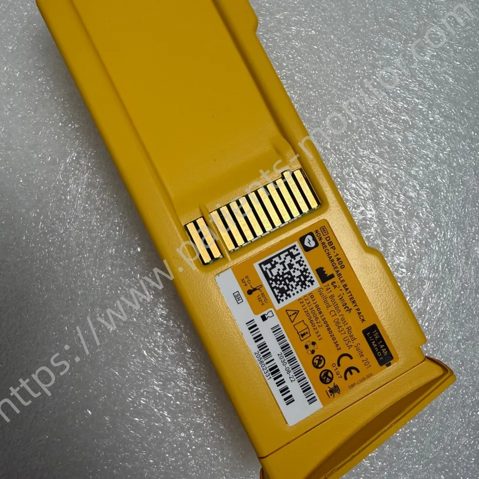 AED Battery DBP-1400 Front View